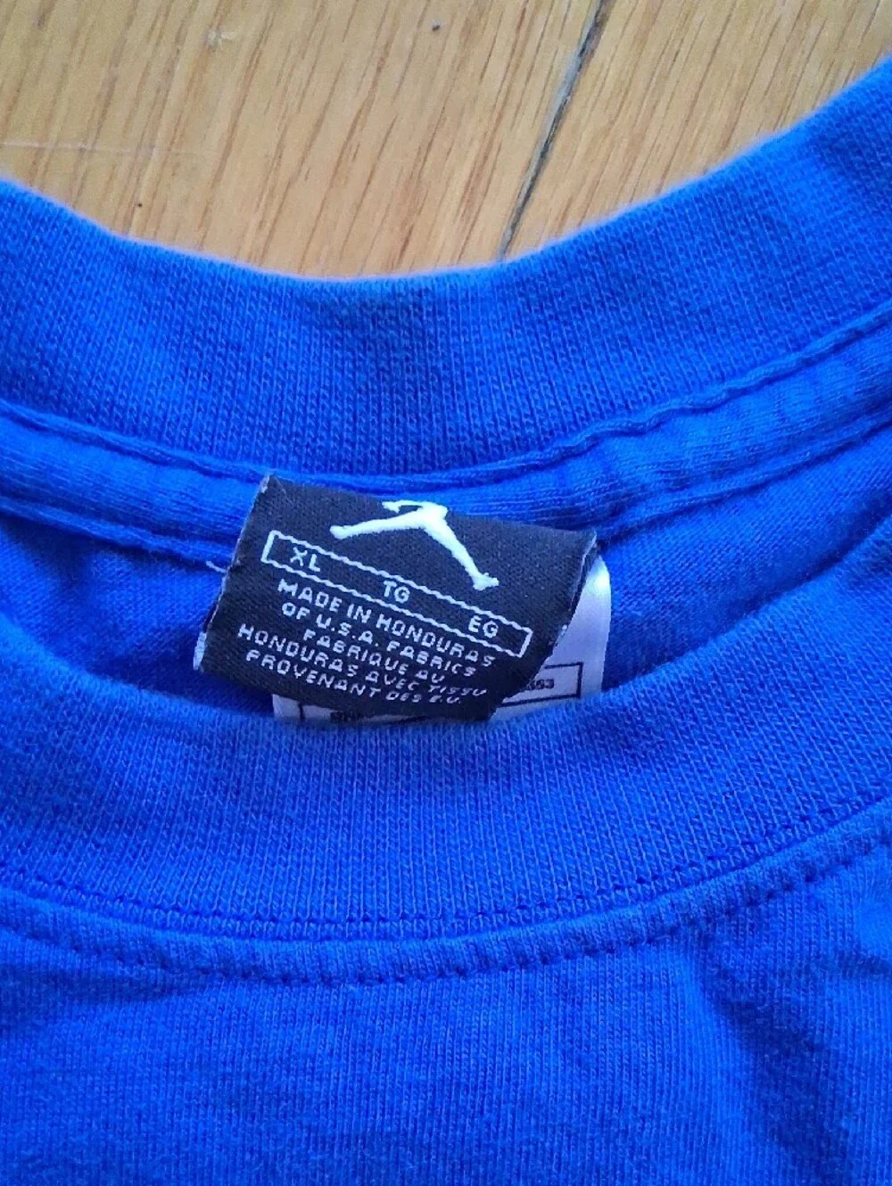 Vintage Jordan Blue Graphic '1985 Rookie of the Year' Tee